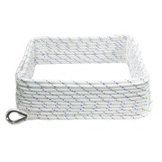 EXTREME MAX Extreme Max 3006.2499 BoatTector Double Braid Nylon Anchor Line w Thimble-3/8" x 150' w/ Blue Tracer 3006.2499